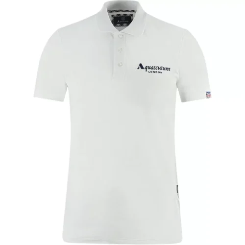 Aquascutum Elegante te katoenen polo