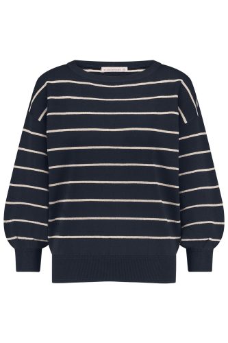 Studio Anneloes Female Truien Farah Stripe Lurex Pullover 11784