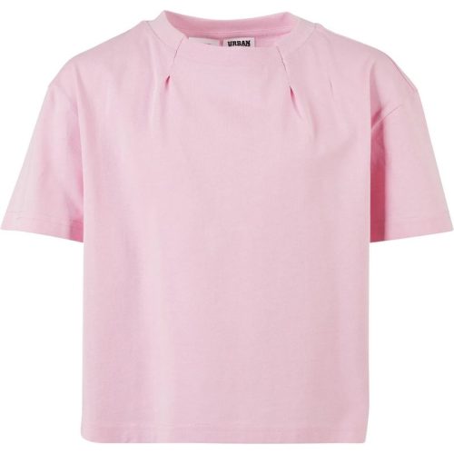 Urban Classics Meisjes geplooid organisch oversized t-shirt