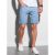 Ombre chino short blauw zacht blauw w303