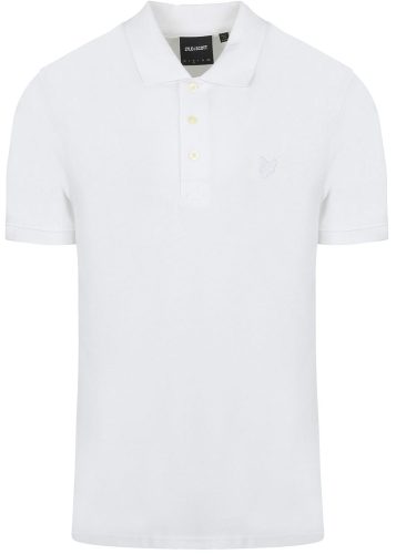 Lyle and Scott Tonal Eagle Polo Wit