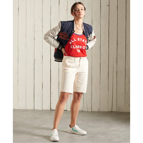 Dames chino Short broek Superdry City