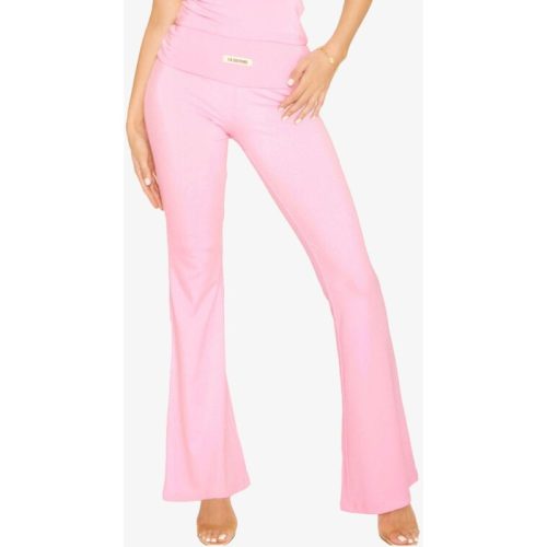 LA Sisters Dames broek flaired lounge pants roze