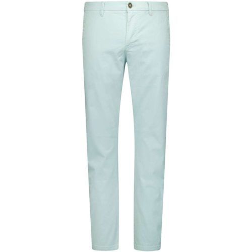 No Excess Broek met stretch garment dyed mint