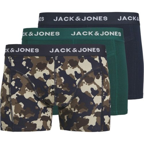 Jack & Jones Heren plus size boxershorts trunks jaccamoflage 3-pack