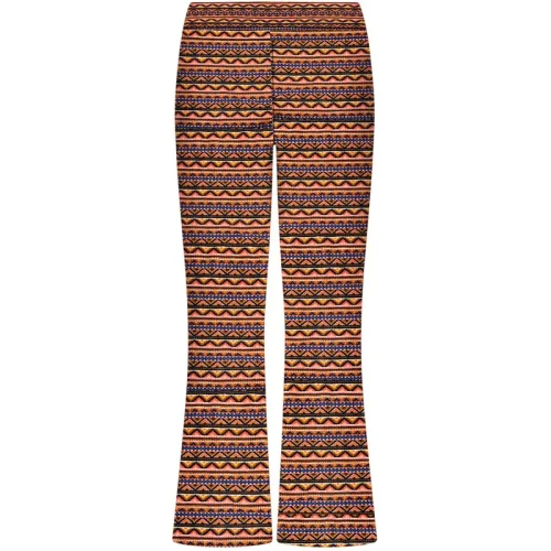 B.Nosy Meisjes flared pants bodyl blus aztec ao