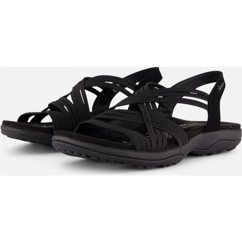 Skechers Skechers Reggae Slim Sandalen zwart Textiel