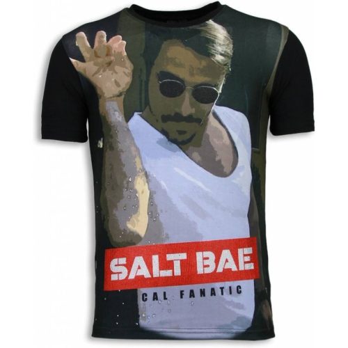 Local Fanatic Salt bae digital rhinestone t-shirt