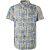 No Excess Shirt short sleeve allover printed washed blue