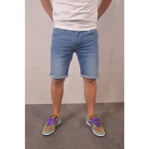 Purewhite Regular fit denim short the miles