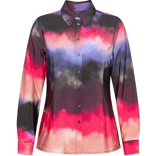 &Co Woman &co women blouse annick watercolor pink multi