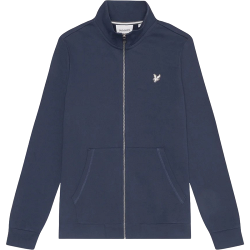 Lyle and Scott Lyle&scott diagonal weave french terry zip through vesten ml2145v