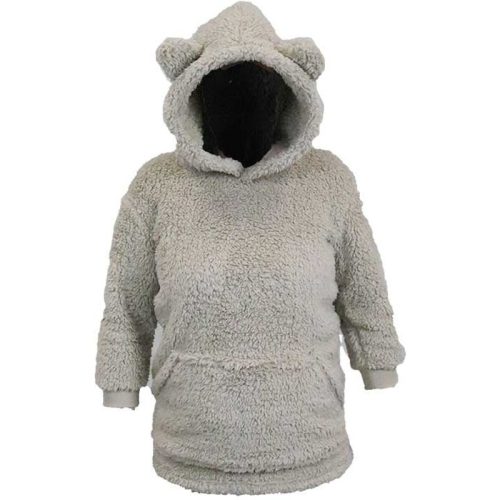 Unique Living hoodie kids pippa chateau grey -50x70cm