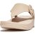 FitFlop Lulu covered-buckle raw-edge leather toe-thongs