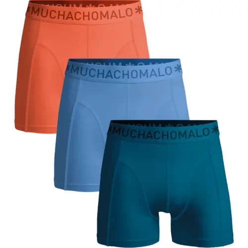 Muchachomalo Heren 3-pack boxershorts effen