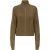 Jacqueline de Yong Jdyjusty ice ls short zip cardigan taupe