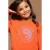 Looxs Revolution Sweater fluo orange voor meisjes in de kleur