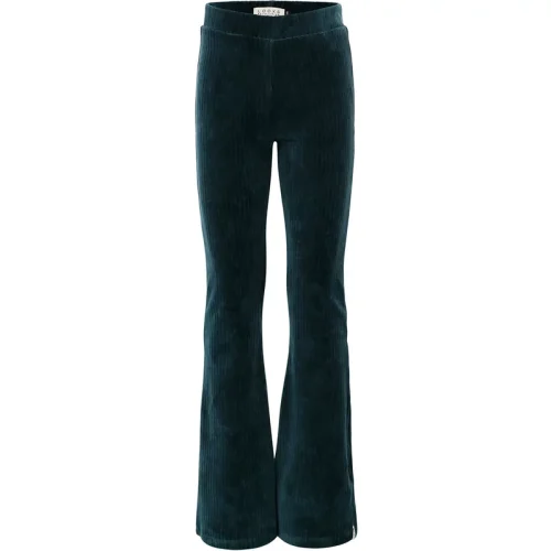 Looxs Revolution Meisjes flair broek ribcord pauw