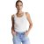 C.O.J. Denim Regular tanktop olivia white