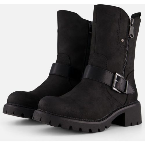 Supercracks Supercrack Biker boots zwart Pu