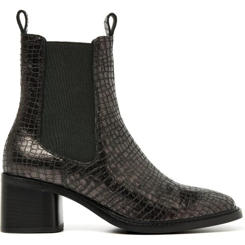 VIA VAI zoey scott leren laarzen chelsea boots dames