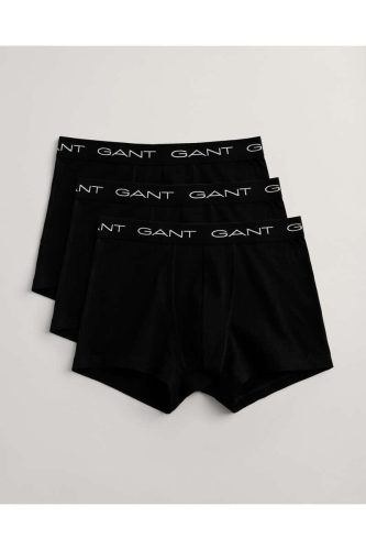 GANT Slim Fit Boxershorts zwart, Effen