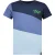 B.Nosy Jongens t-shirt colorblock gecko navy