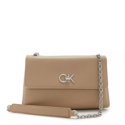 Calvin Klein Crossbody bags – Calvin Klein Re-Lock damen Umhängetasche Taupe K60 in taupe