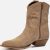 Ann Rocks Ann Rocks Cowboylaarzen Beige Leer