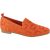 La Strada 2131884-4534 orange dames instappers gekleed