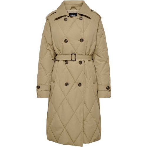 Only Onlmauda quilted coat otw camel