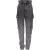 Frankie & Liberty Meisjes broek bird cargo dark grey denim