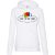 Fruit of the Loom Dames vintage logo bedrukte hoodie