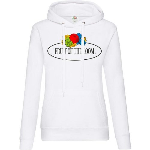 Fruit of the Loom Dames vintage logo bedrukte hoodie