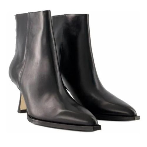 Aeydē Boots – Kala Ankle Boots – Leather – Black in zwart