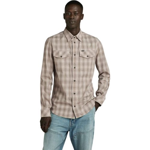 G-Star Marine slim shirt ls shamrock liam check