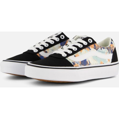 Vans Vans Ward Stripe Floral Sneakers zwart Canvas