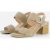 Linea Zeta Linea Zeta Sandalen beige Suede