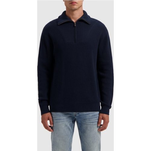 Pure Path Loose fit halfzip knitwear