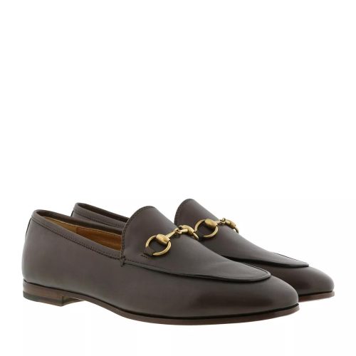 Gucci Loafers – Jordaan Loafer Leather in bruin