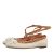 Valentino Garavani Loafers – Rockstud Crochet Ballerinas in beige