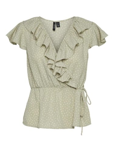 Vero Moda Female Shirts En Tops Vmnil C/s Frill Top Wvn Lcs