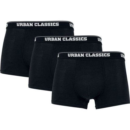 Urban Classics Heren biologische boxershorts (set van 3)