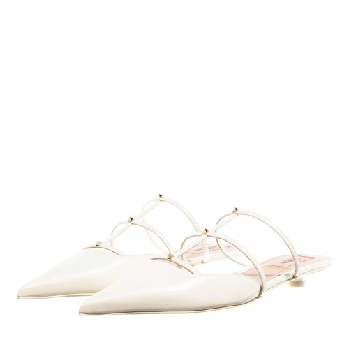 Valentino Garavani Slippers & Mules – Mule Rockstud Wispy Mini Studs in crème