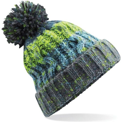 Beechfield Vrouwen/dames kurkentrekker pom pom beanie