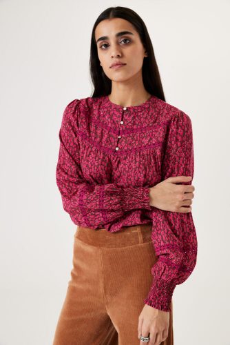 Roze blouse