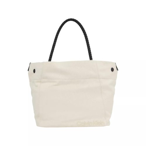 Calvin Klein Shoppers – Calvin Klein Summer Story damen Shopper Weiß K60K6 in wit