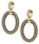 LOTT. gioielli Oorbellen Dames Oval With Bead Threated S