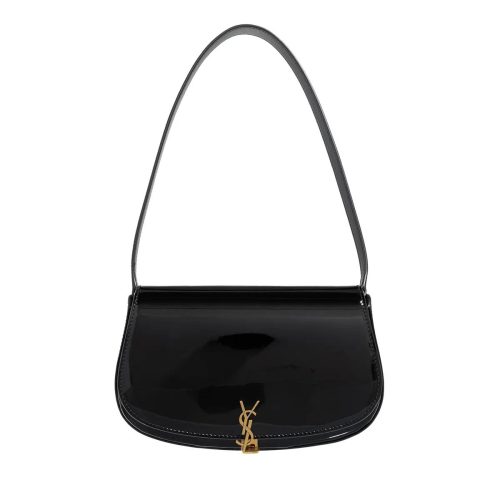 Saint Laurent Pochettes – Ysl Hobo Demi Lune in zwart