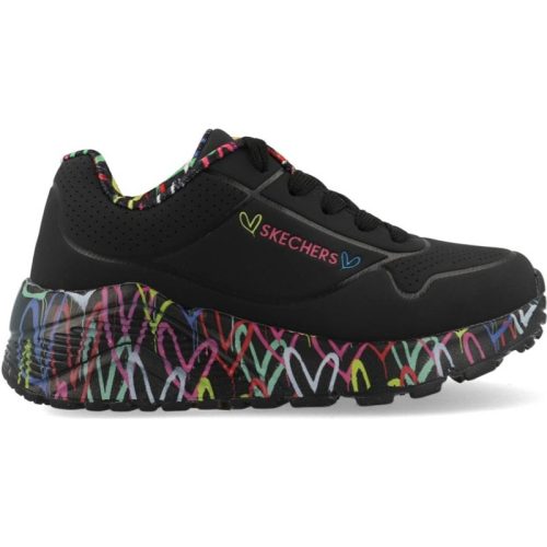 Skechers Uno lite lovey luv 314976l/bkmt